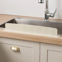 Silicone Sink Splash Guard & Water Stopper for Kitchen and Bathroom