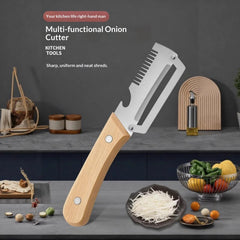 3 In 1 Peeler Knife Stainless Steel - Kitchen Tool Designed For Food Preparation And Daily Cooking Routine