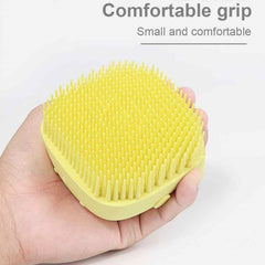 Silicone Body Shower Brush with Liquid Soap Dispenser – 2-in-1 Bath & Body Scrubber
