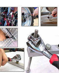 48-in-1 Universal Multi-Function Wrench | 360° Rotary Adjustable Spanner for Nuts & Bolts