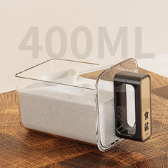 Wall Mounted Spice Rack | Transparent Seasoning & Condiment Storage Box